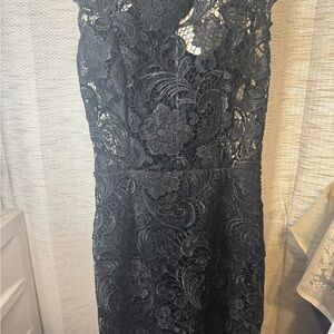 Elegant Black Lace Dress Xenia boutique Australia brand